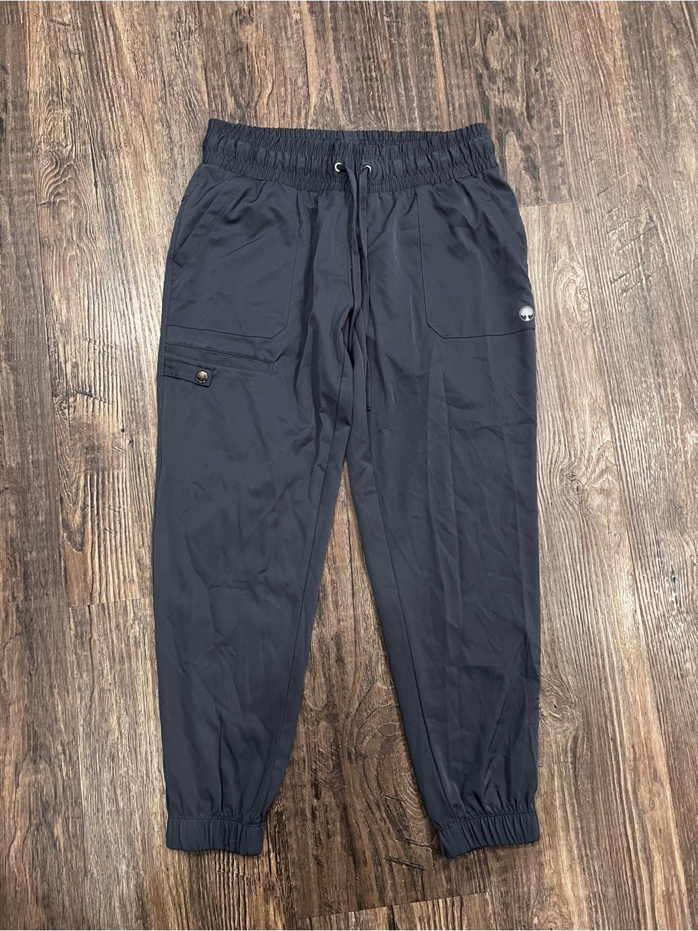 Healing Hands Jogger Scrub Pants Black